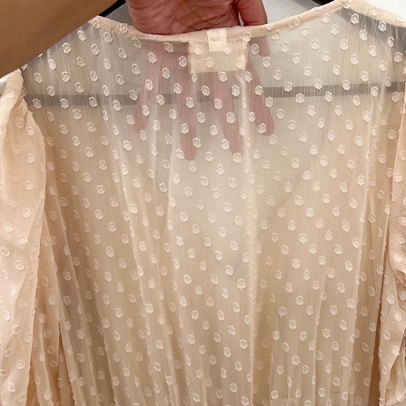 Swiss-Dot Maxi Dress - Picture 7 of 10